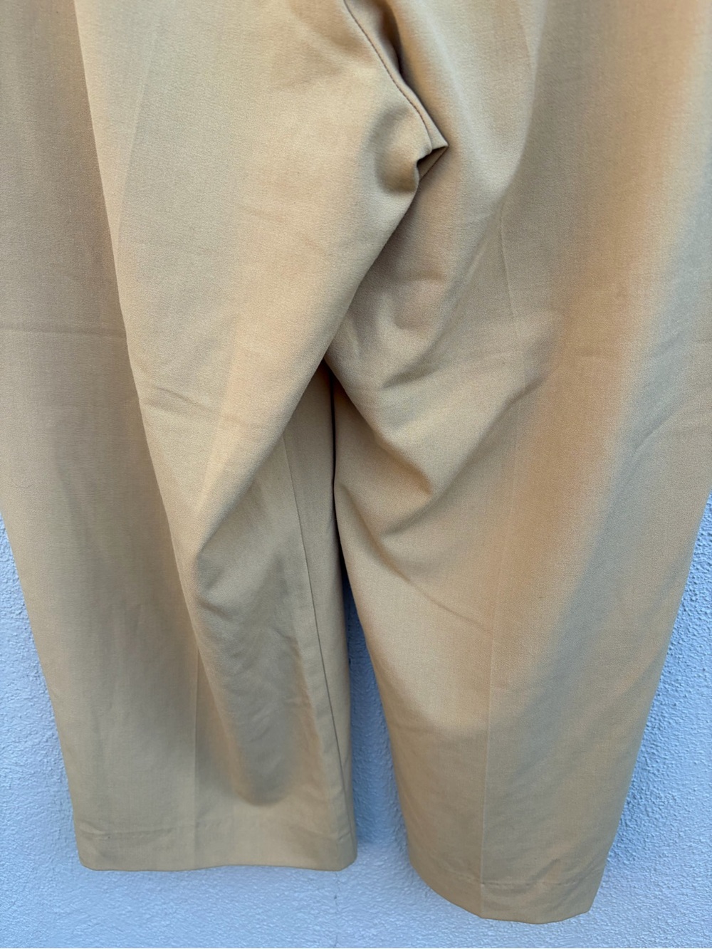 Jaclyn Smith Collection. Women’s Wide-Leg Pants in Light Mustard Size 16 - Picture 12 of 13